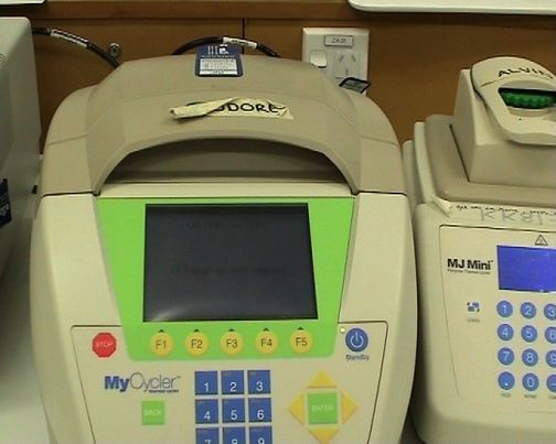 PCR machine. 